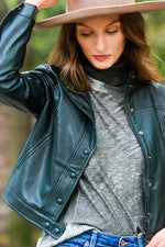 HUNTER LEATHER JACKET