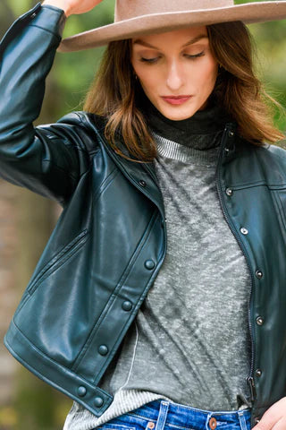 HUNTER LEATHER JACKET