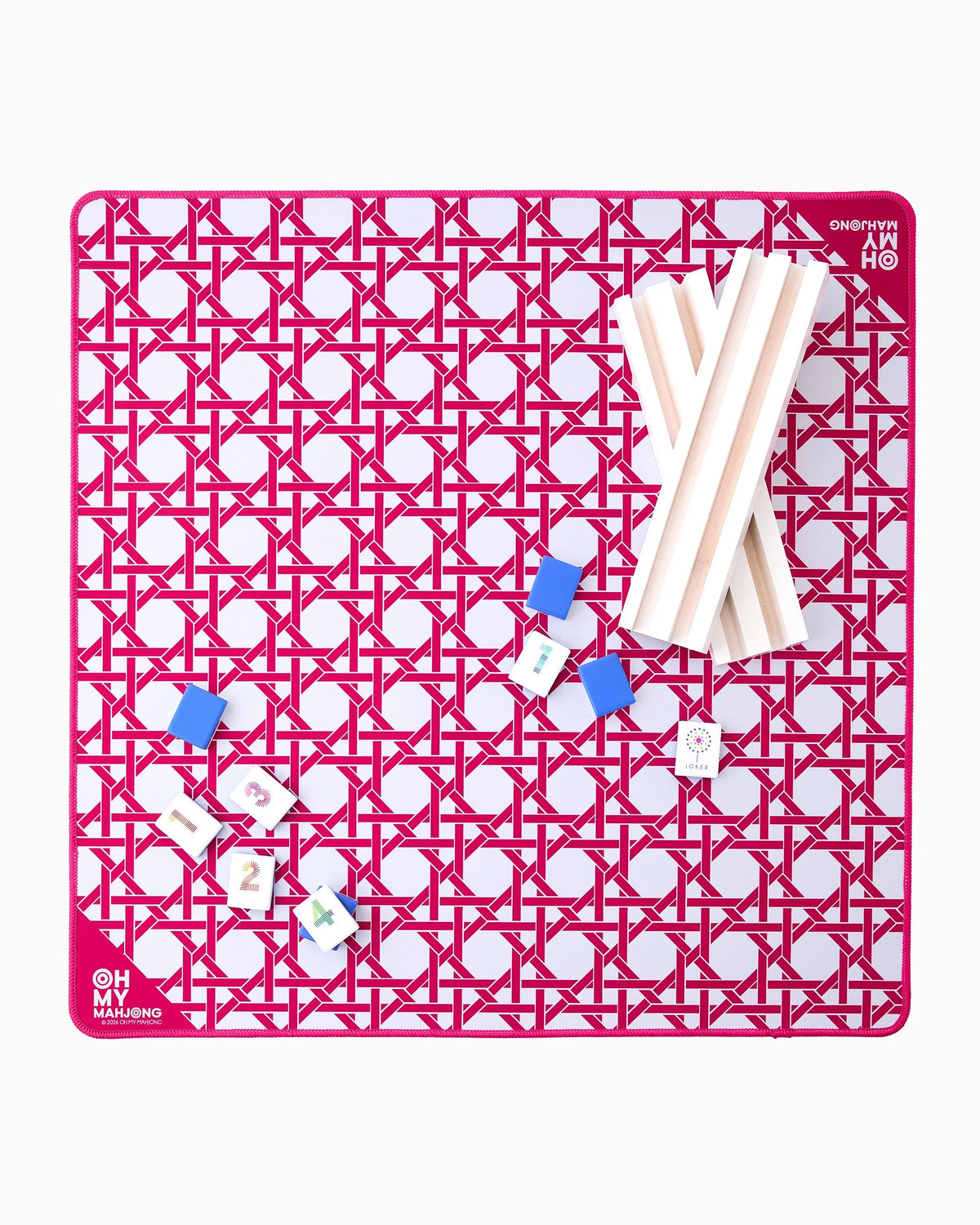 MINI PINK CANE MAT