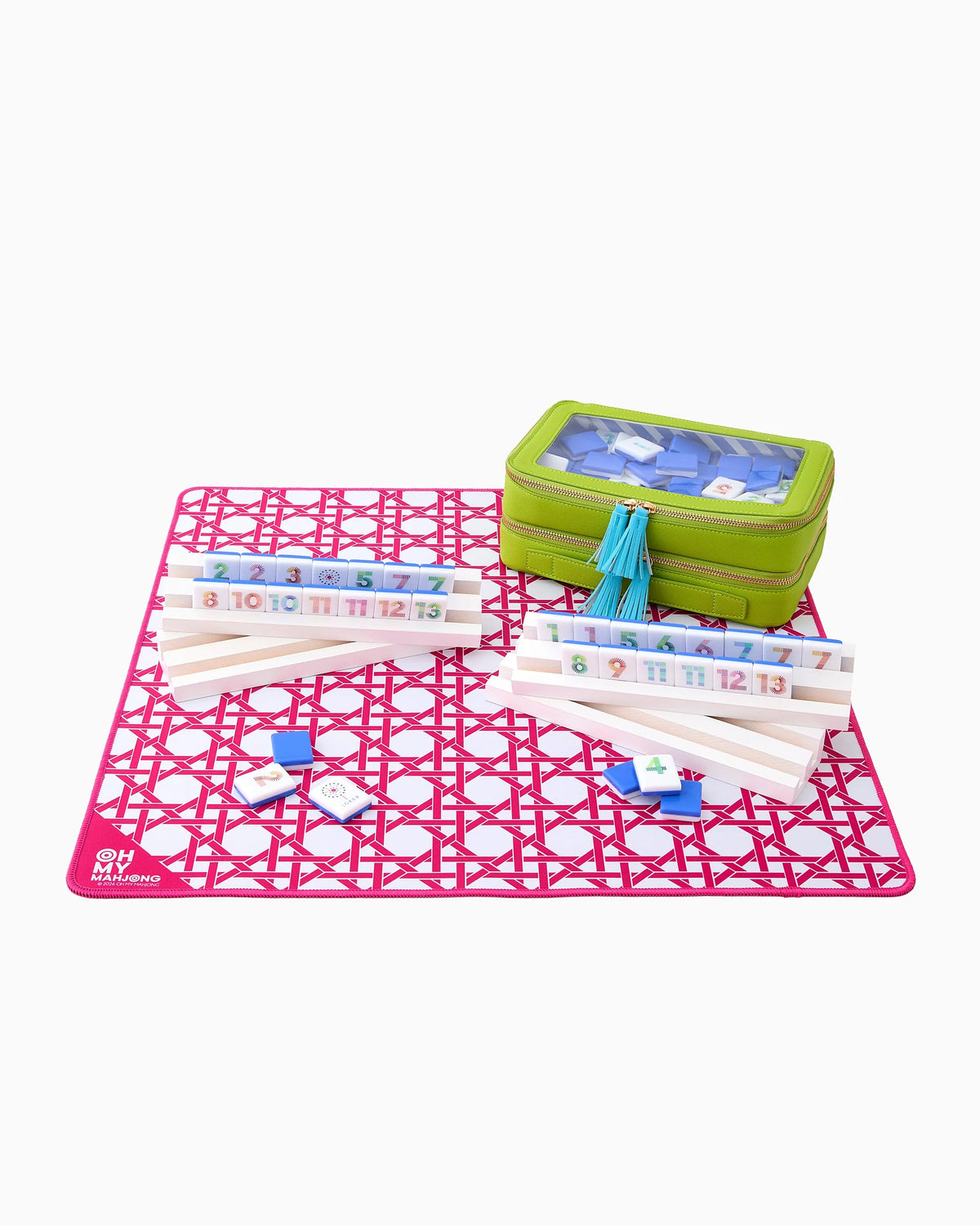 MINI PINK CANE MAT