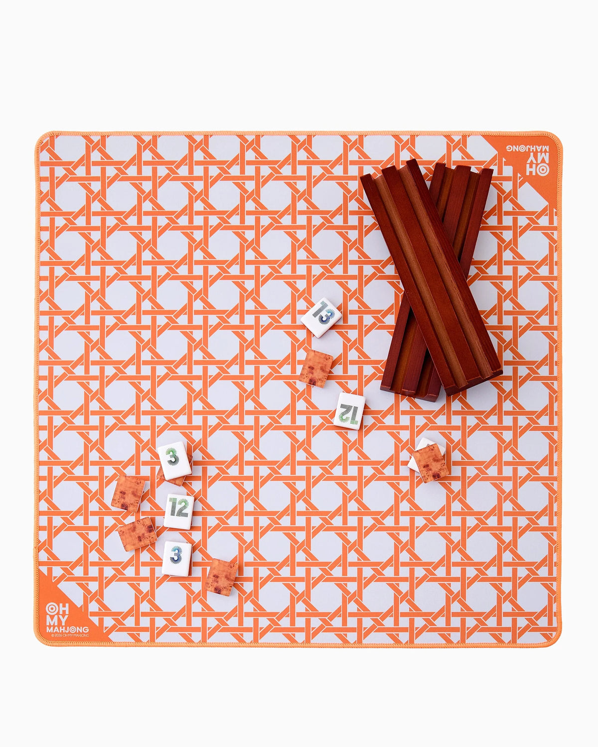 MINI ORANGE CANE MAT