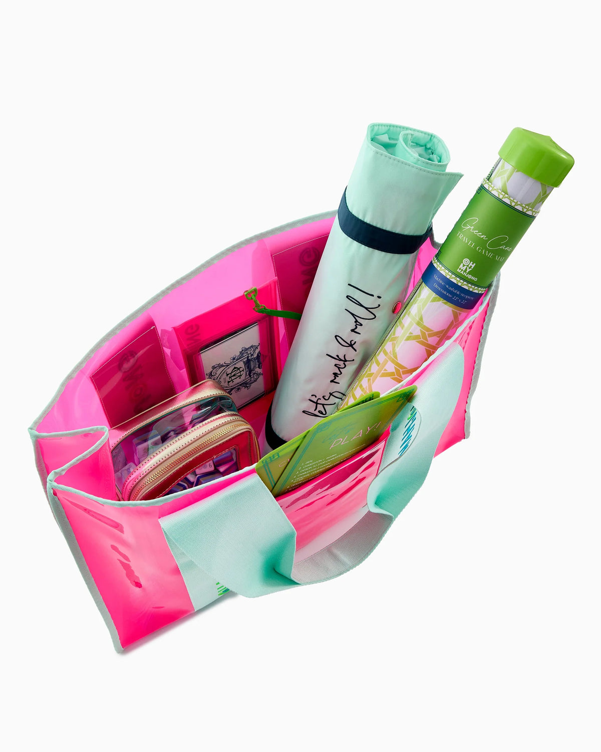 PINK BEACH BAG