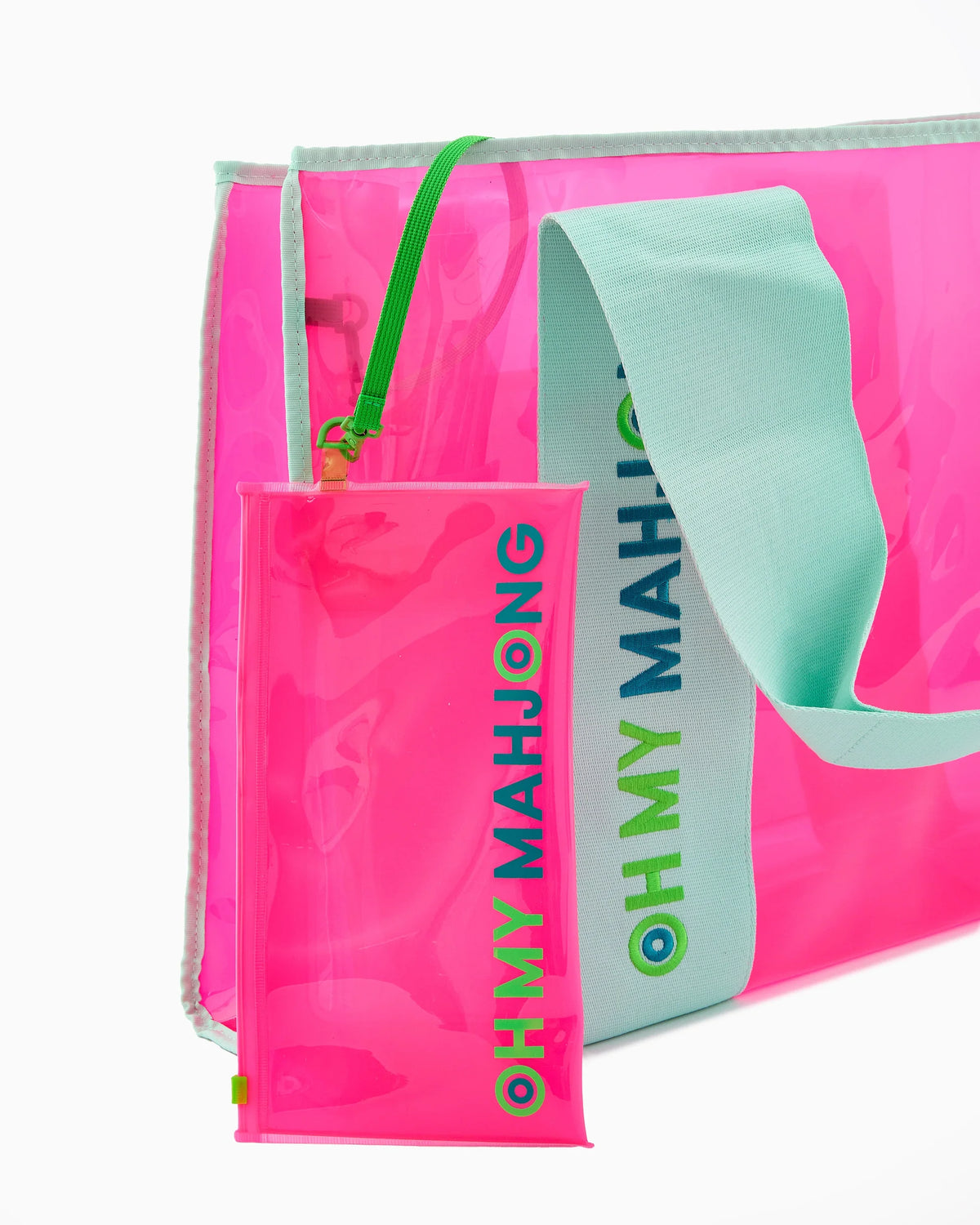 PINK BEACH BAG