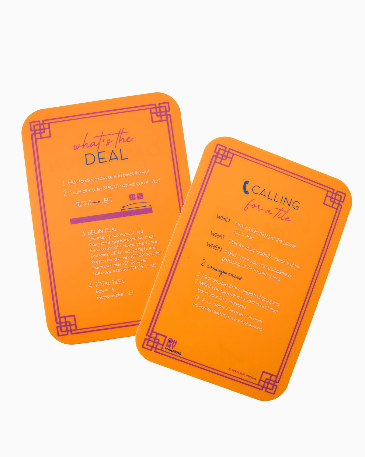 ORANGE SHUFFERS