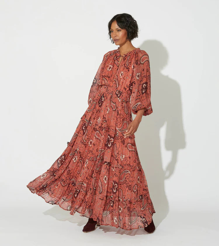 ELOWEN ANKLE DRESS
