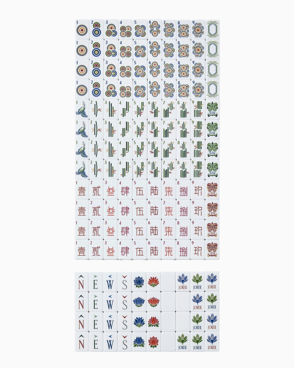 HERITAGE MAHJONG TILES