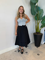 BLURRA BALLOON SKIRT BLACK