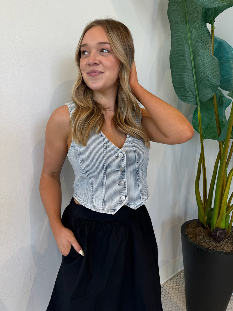 BLURRA BALLOON SKIRT BLACK