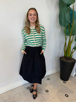 BLURRA BALLOON SKIRT BLACK