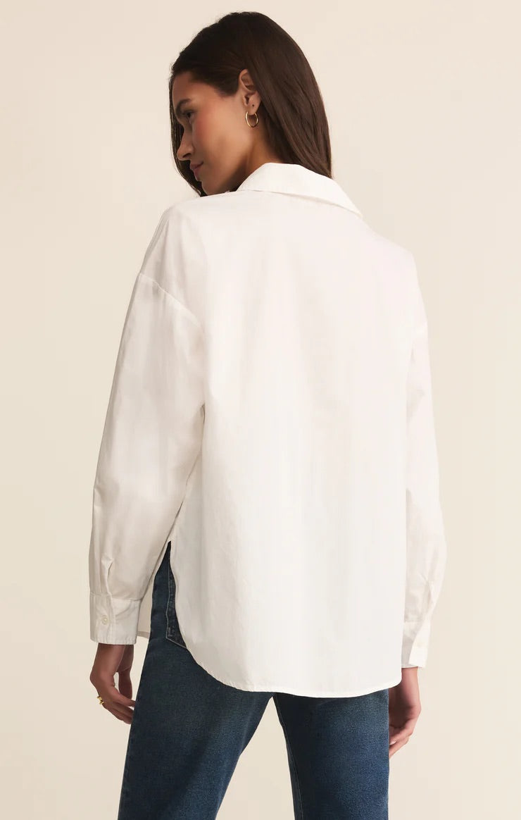 ELEVATED POPLIN SHIRT