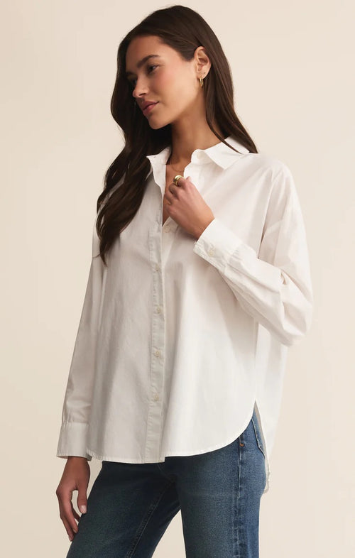 ELEVATED POPLIN SHIRT