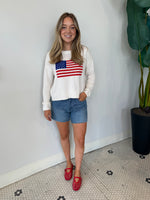 SIENNA PATRIOT SWEATER SEA SALT