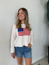 SIENNA PATRIOT SWEATER SEA SALT