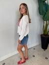 SIENNA PATRIOT SWEATER SEA SALT