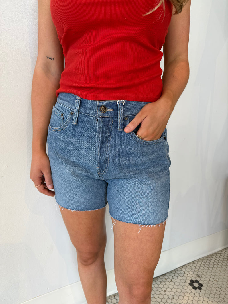 EVERYDAY HI RISE DENIM SHORT
