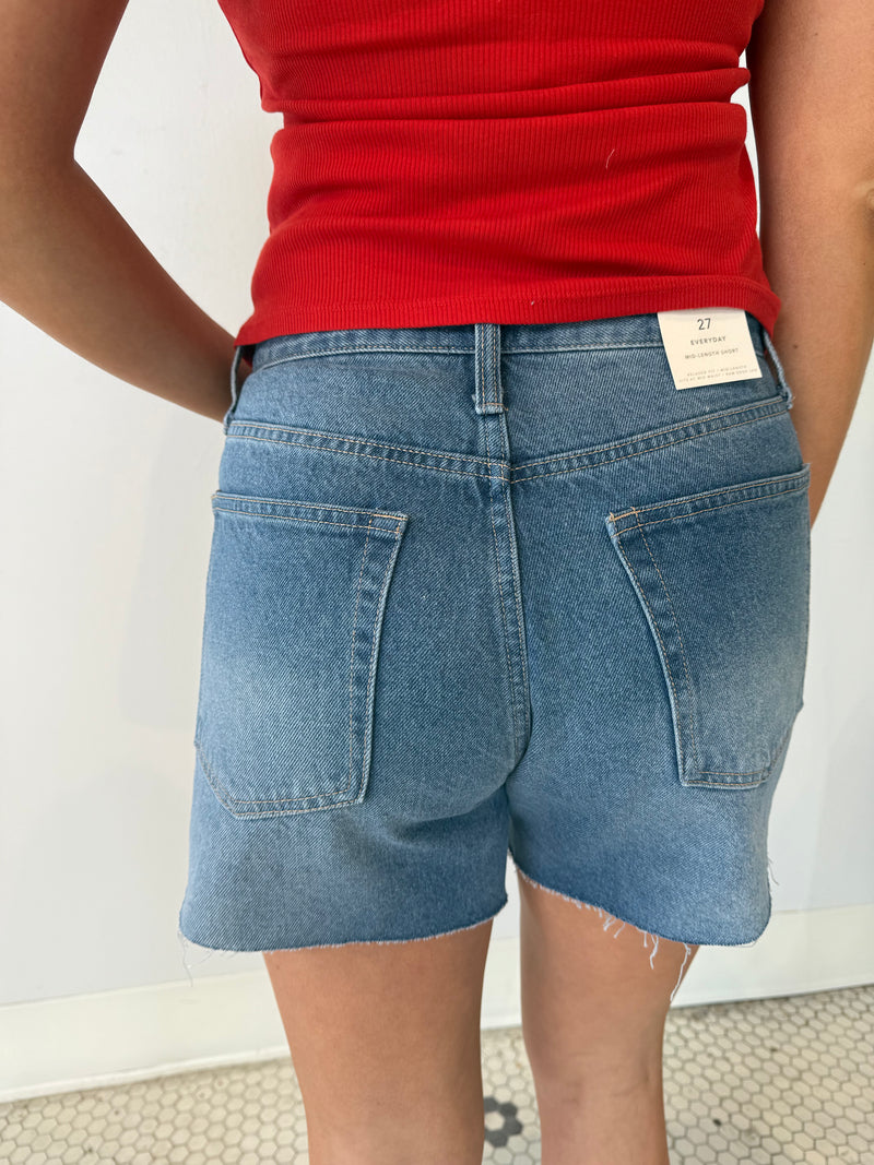 EVERYDAY HI RISE DENIM SHORT
