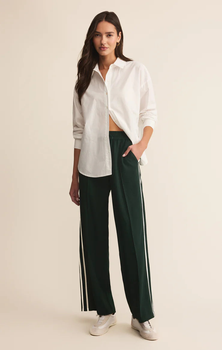 SAUNDER TRACK PANT GARLAND GREEN
