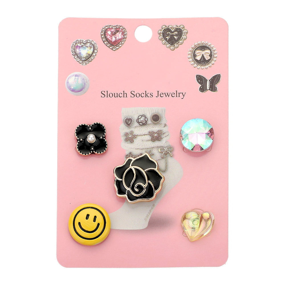 SMILEY SOCK CHARMS