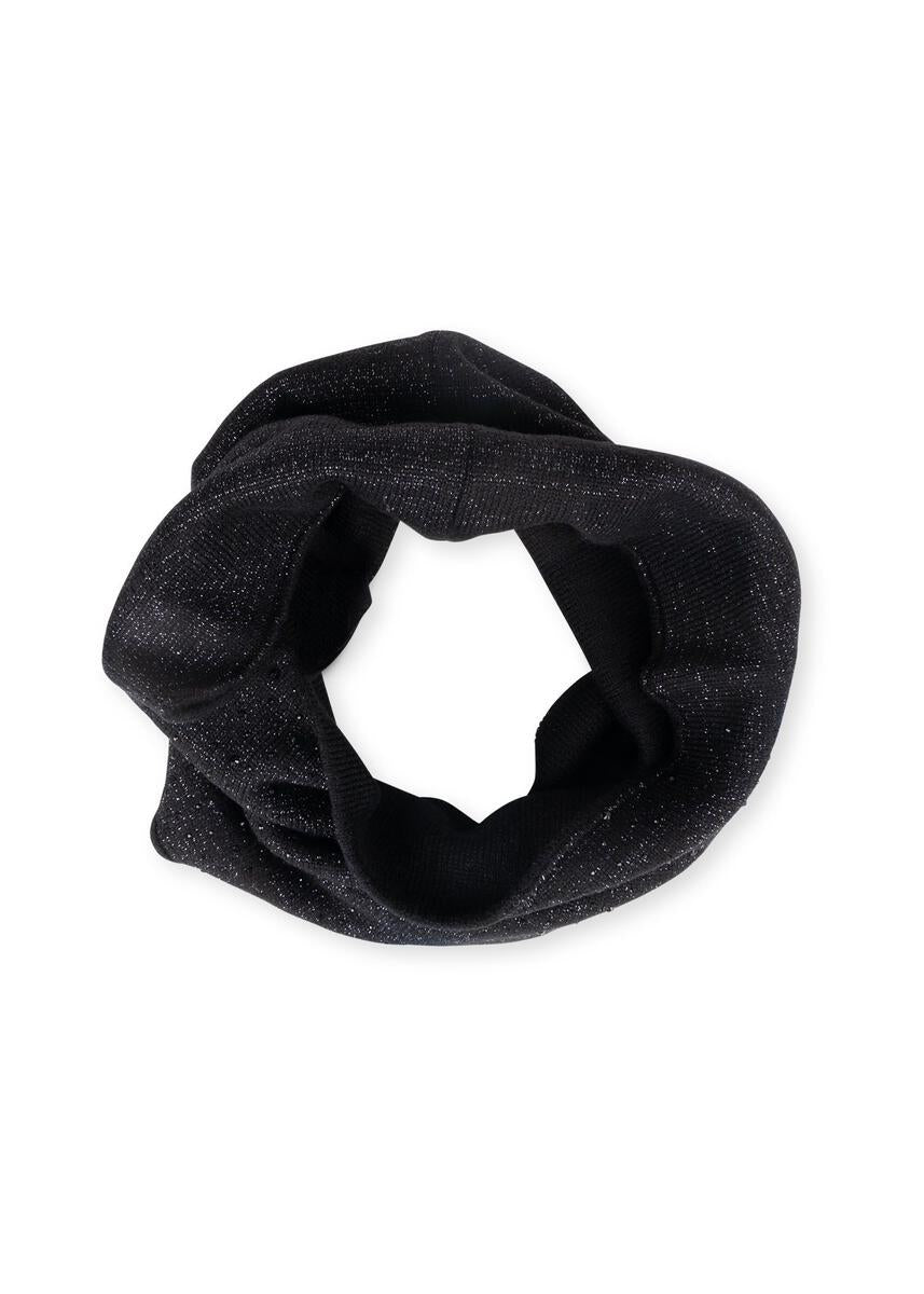 BLACK TWINKLE NECKWARMER