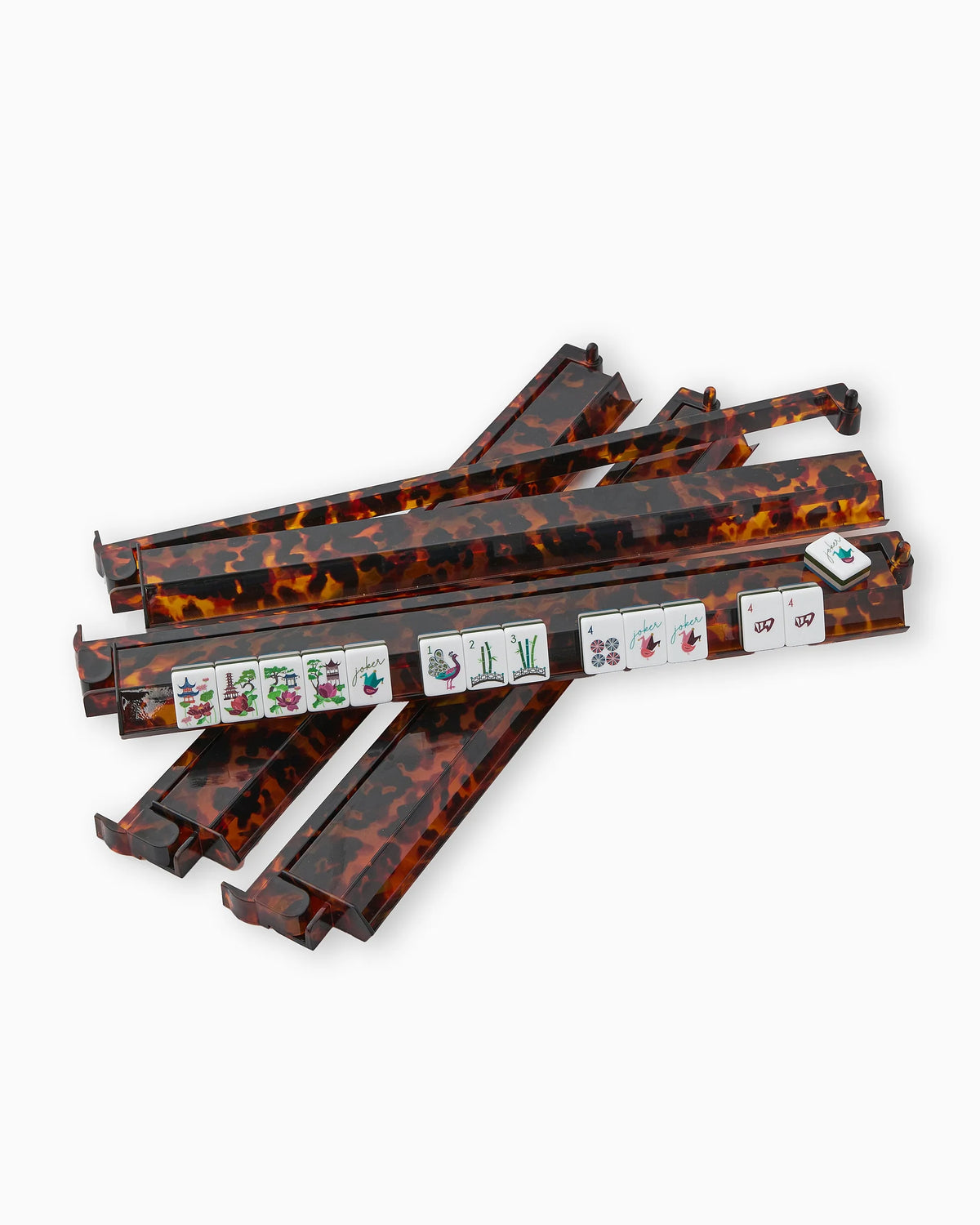 TORTOISE SHELL RACK & PUSHER SET