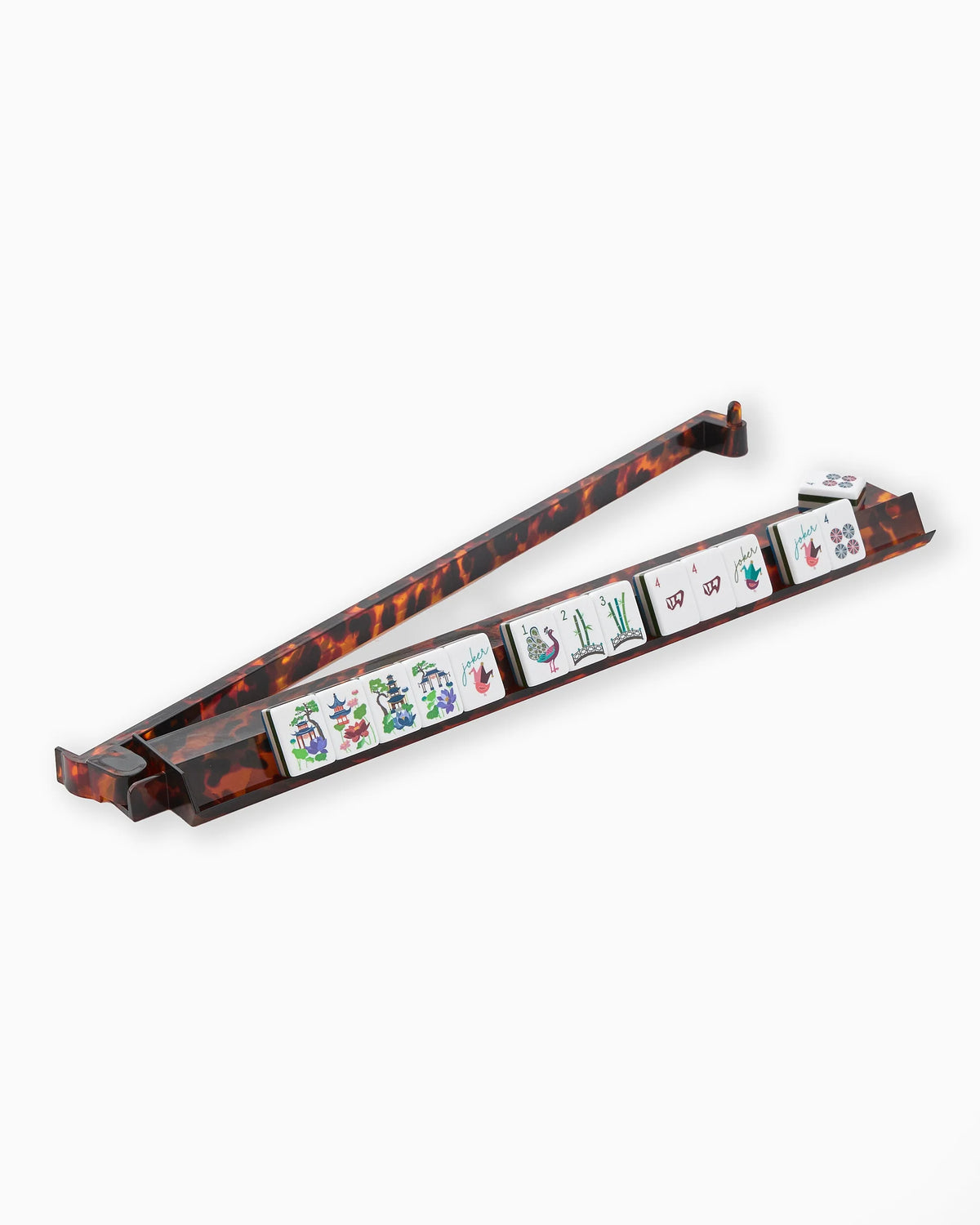 TORTOISE SHELL RACK & PUSHER SET