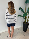 EVANGELINE STRIPE SWEATER