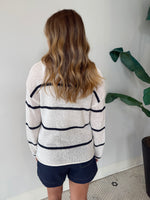 EVANGELINE STRIPE SWEATER