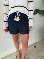 ASTRA NAVY SHORTS