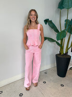 ROZ RELAXED WIDE LEG JEAN PINK