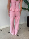 ROZ RELAXED WIDE LEG JEAN PINK