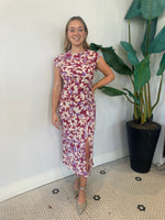 SERENITY AMARANTH DRESS