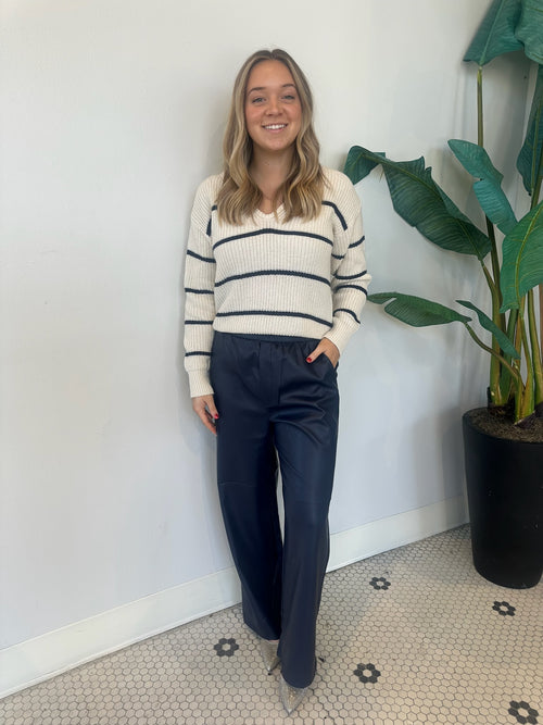 KAITLIN STRIPED SWEATER