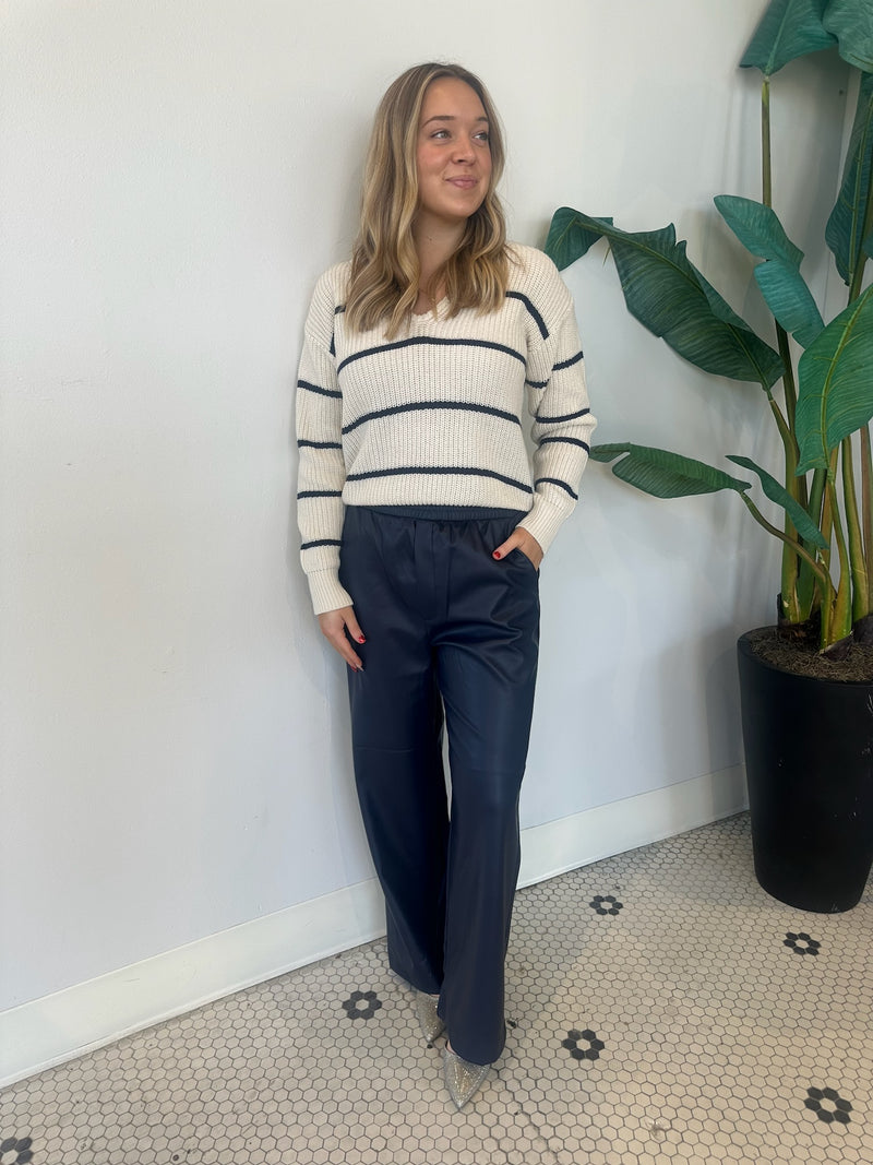KAITLIN STRIPED SWEATER