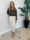 BLACK CHAIN LINK LEDGER TOP