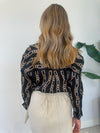 BLACK CHAIN LINK LEDGER TOP