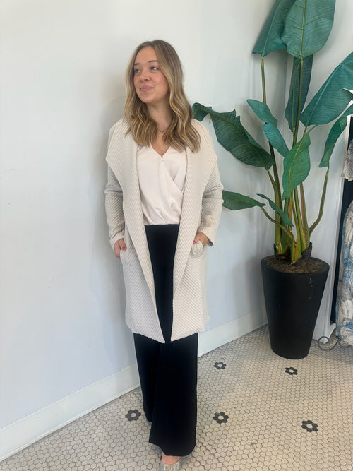 KNIT IT JACKET CREAM