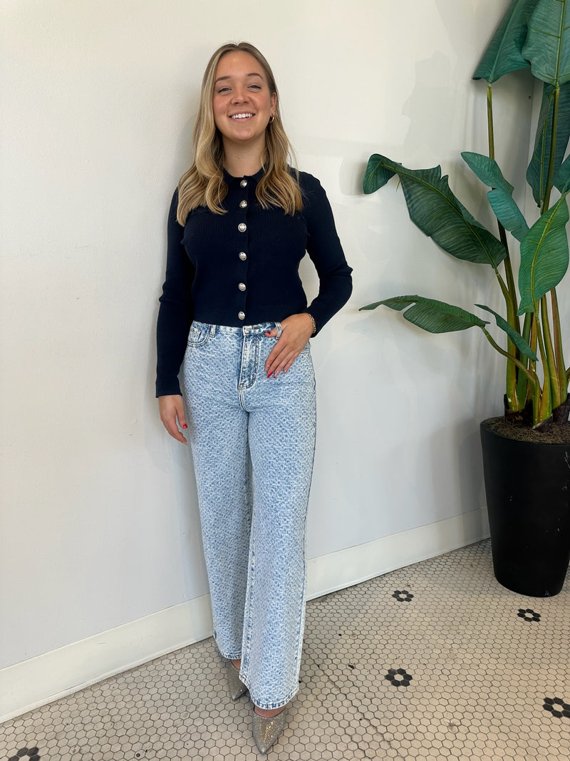 AYDA CARDIGAN NAVY