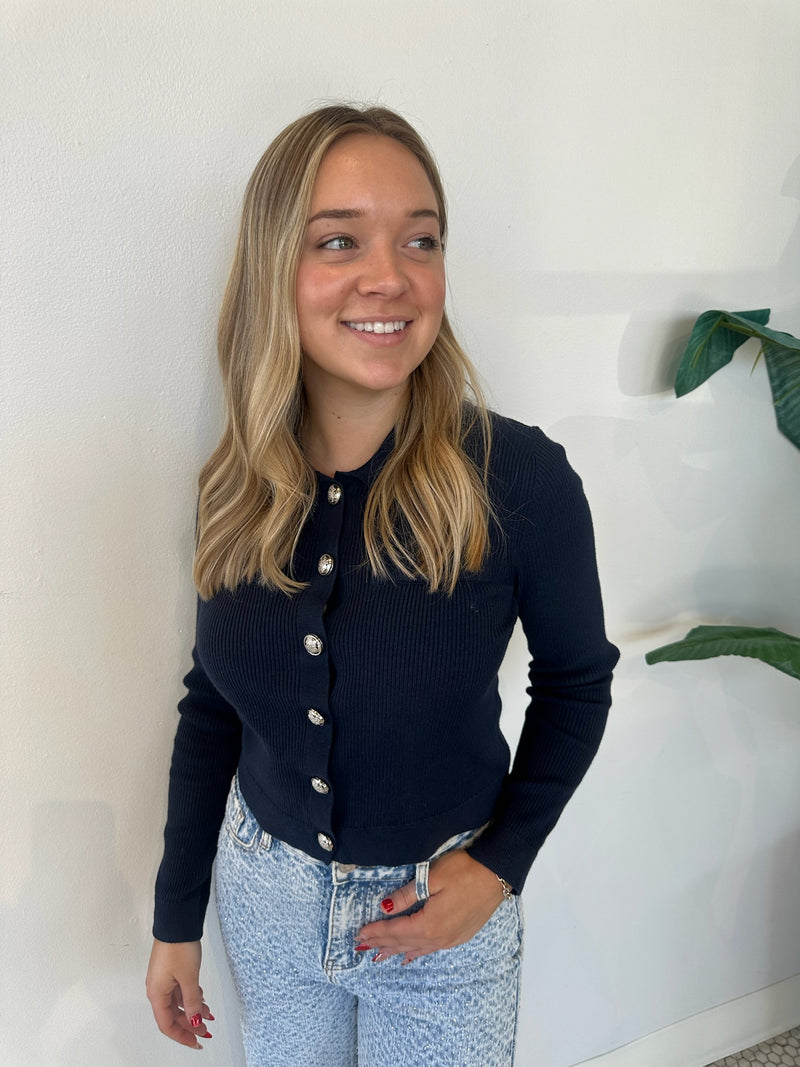 AYDA CARDIGAN NAVY