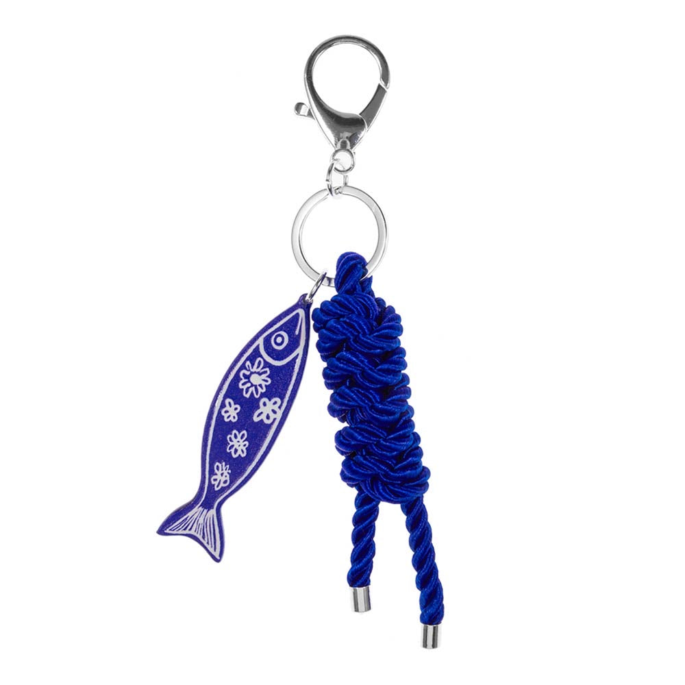 SARDINE BLUE BAG CHARM