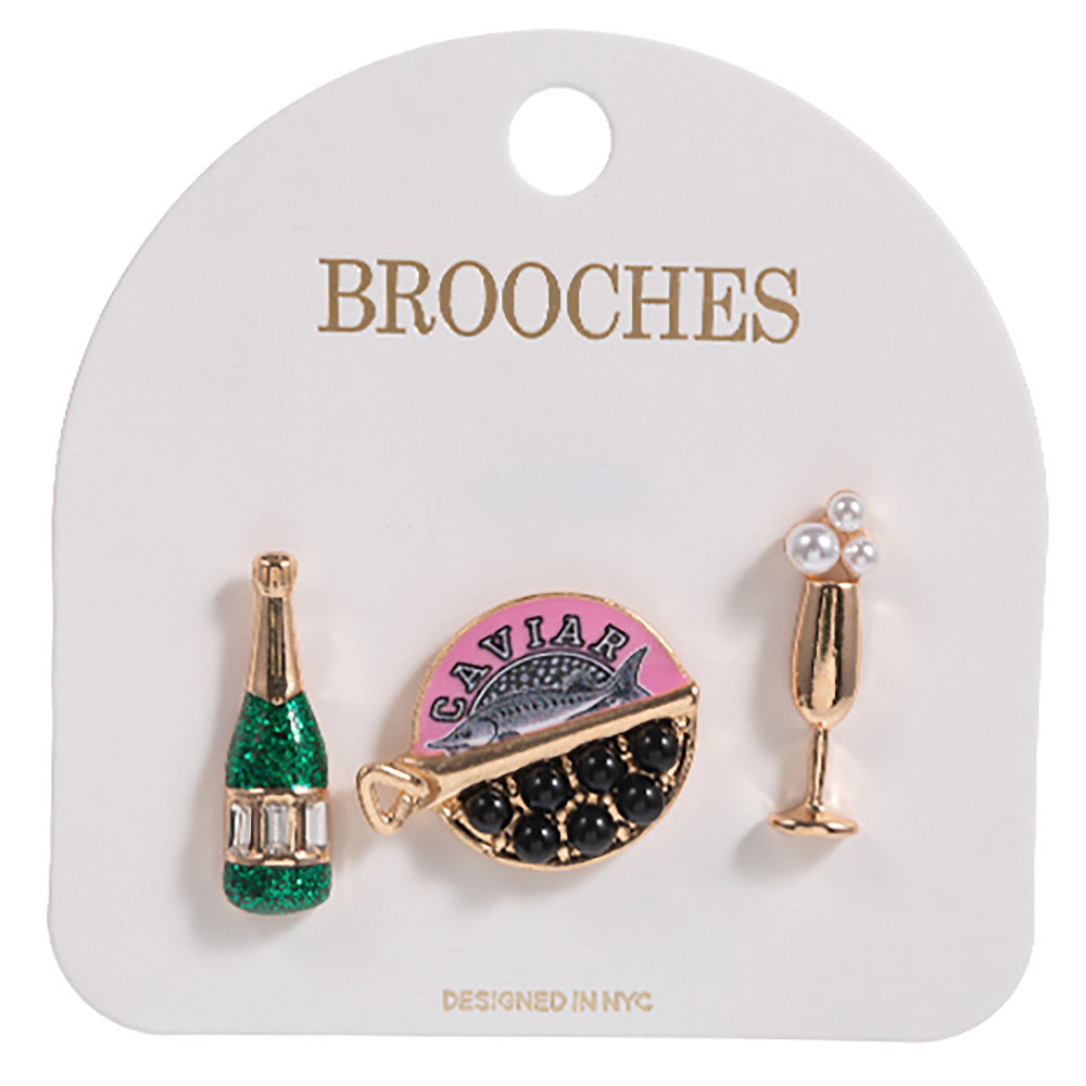CAVIAR PIN SET