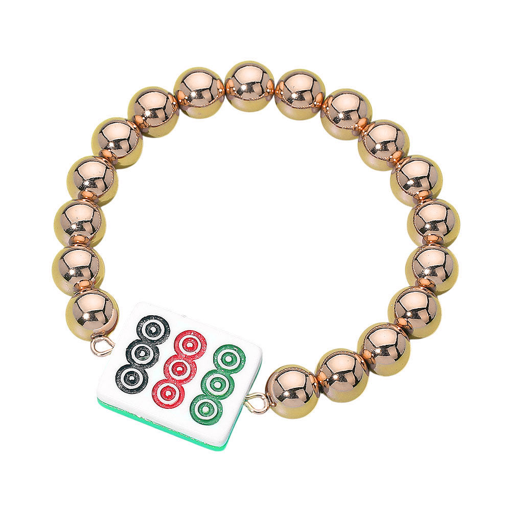 MAHJONG GOLD DOTS BRACELET