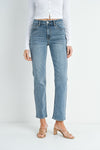 CLEAN STRETCH STRAIGHT MEDIUM DENIM