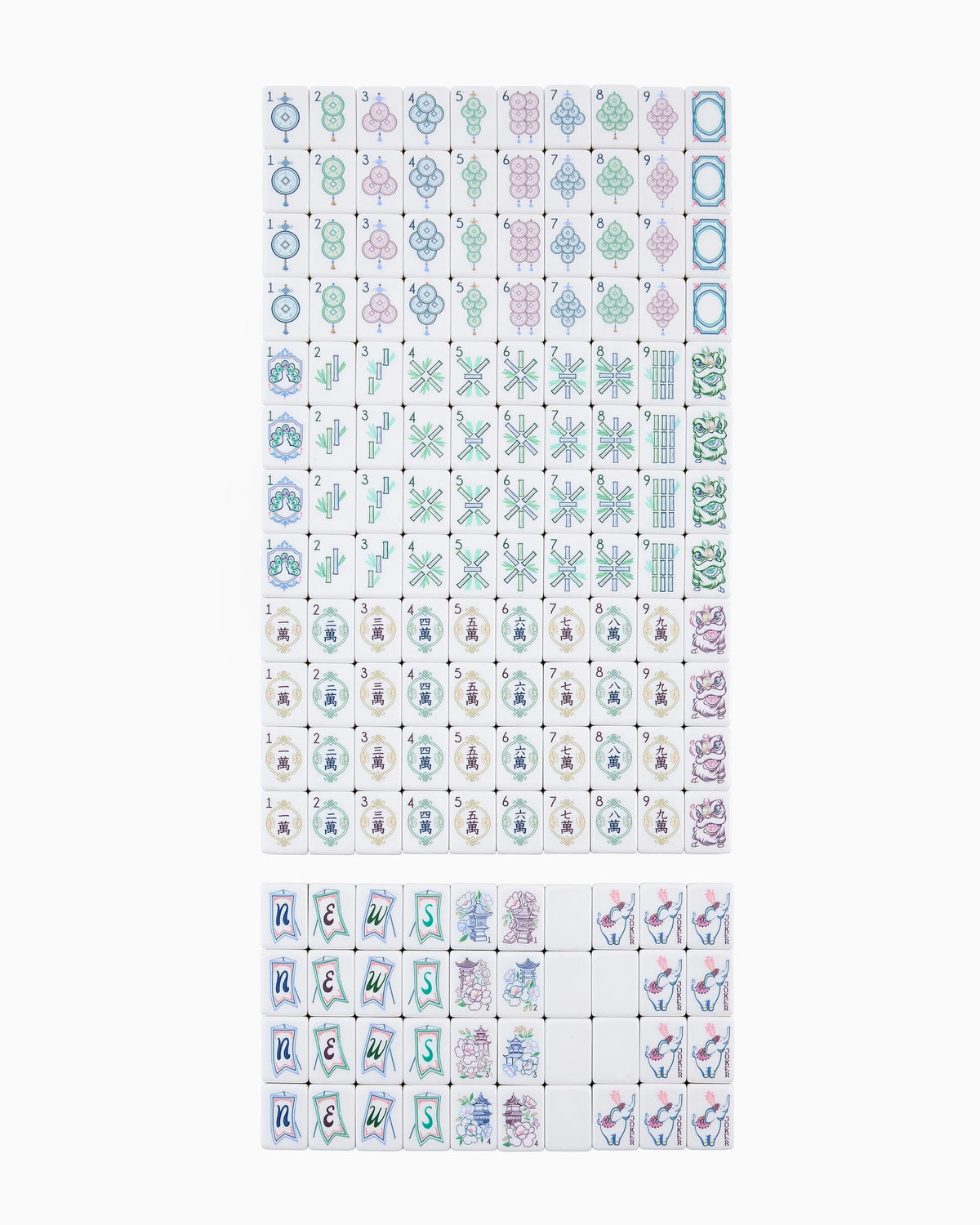 PREORDER FOR 6.10.26 SHIP DATE - WILLOW MAHJONG TILES