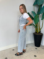 SAMMI 5 PKT BARREL PANT BLUE