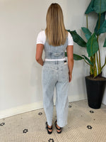 SAMMI 5 PKT BARREL PANT BLUE