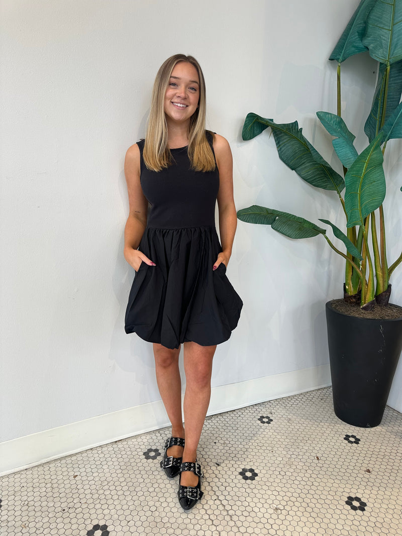 PALERMO DRESS BLACK