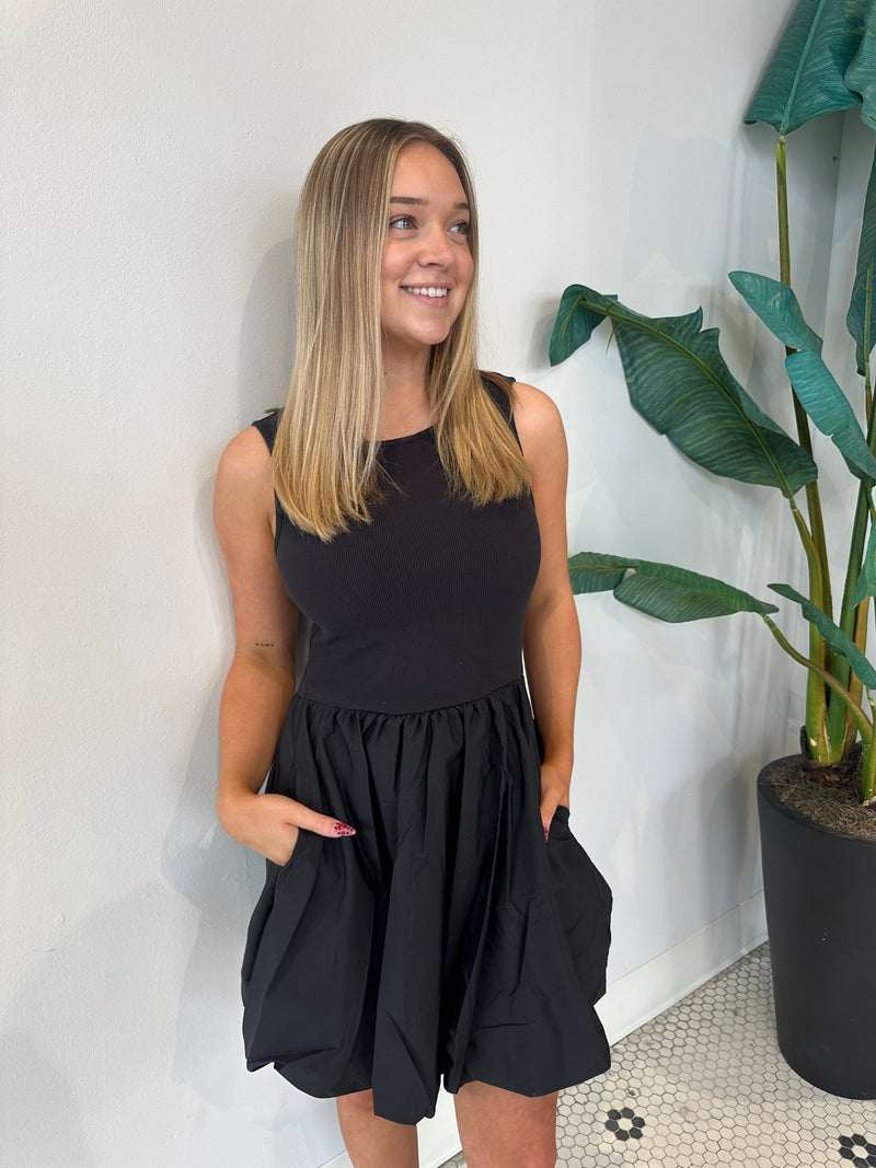 PALERMO DRESS BLACK