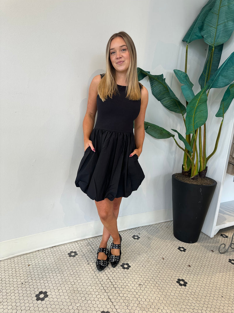 PALERMO DRESS BLACK