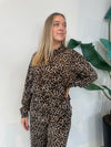 LUCIE SOFT LEOPARD PULLOVER