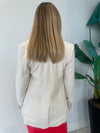BALLENCIA WOVEN BLAZER SANDSTONE